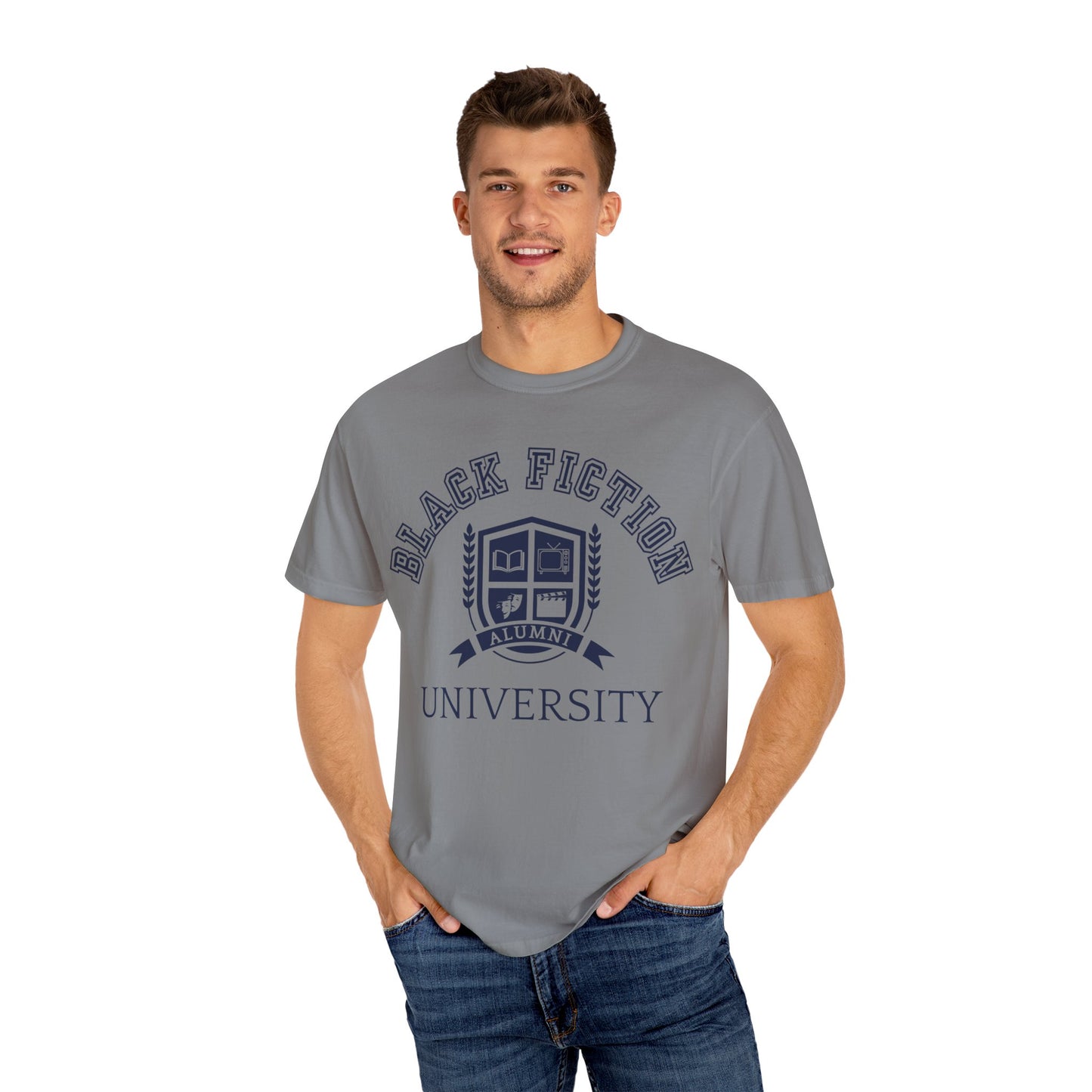 Black Fiction University T-Shirt