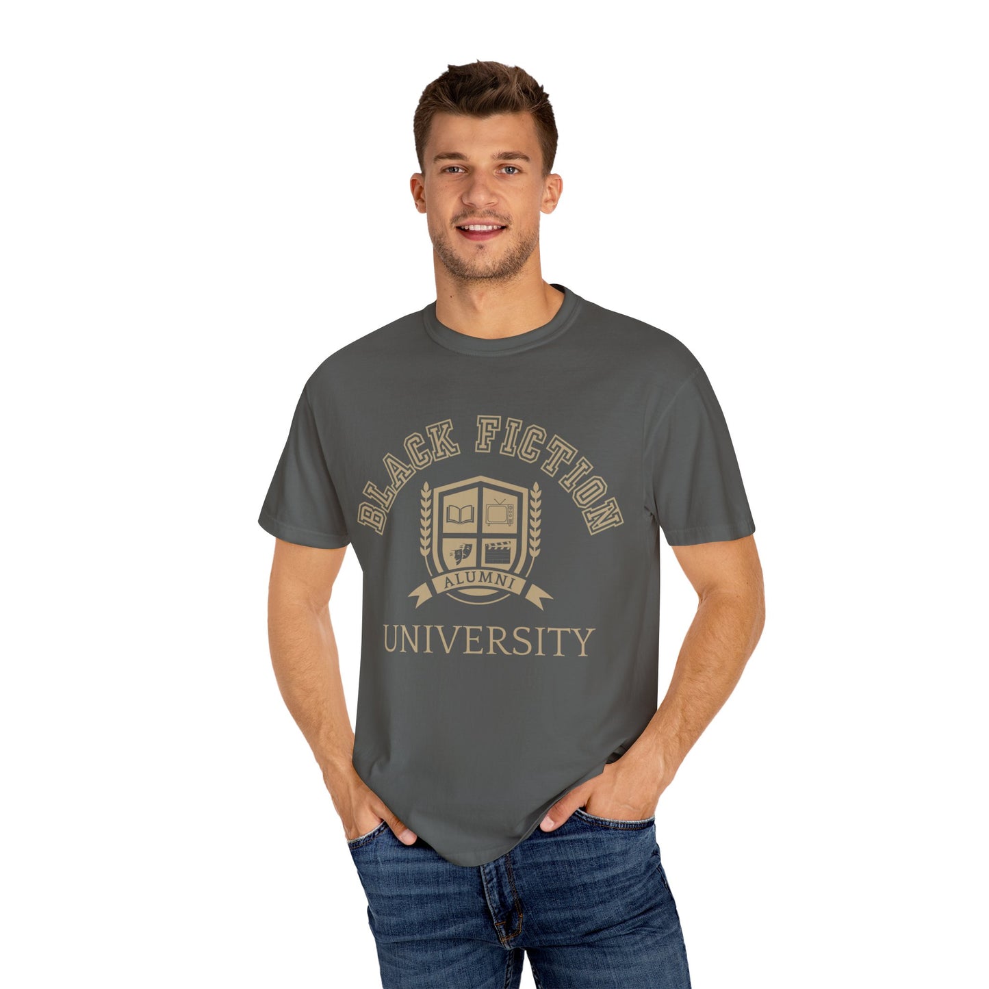 Black Fiction University T-Shirt