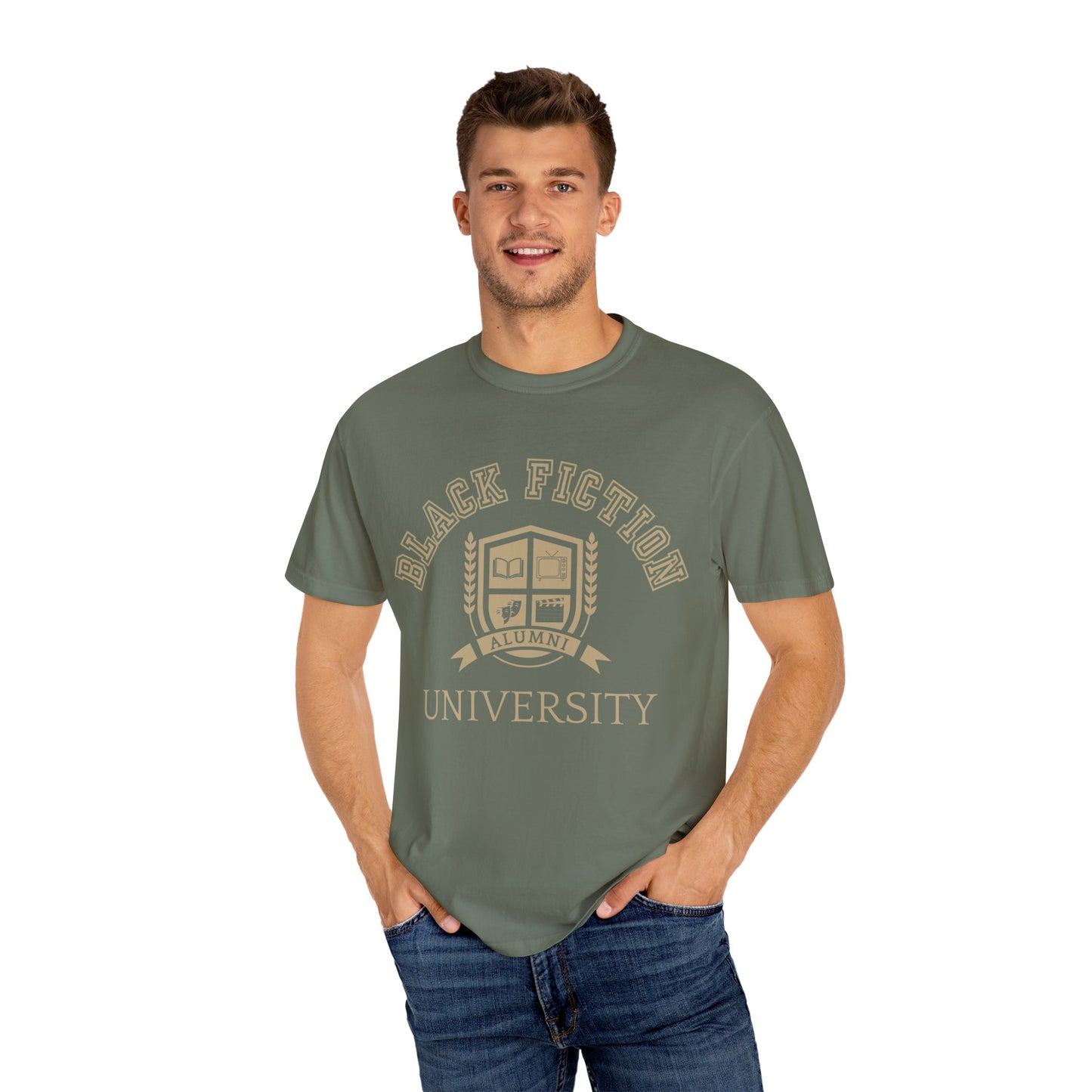 Black Fiction University T-Shirt