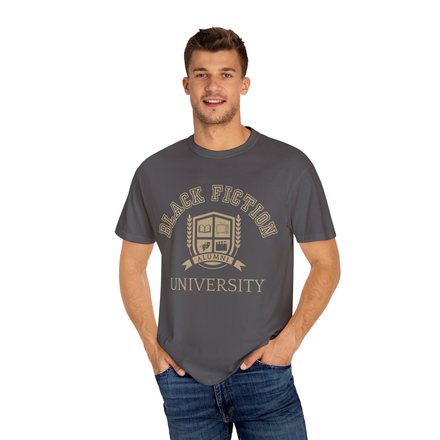 Black Fiction University T-Shirt